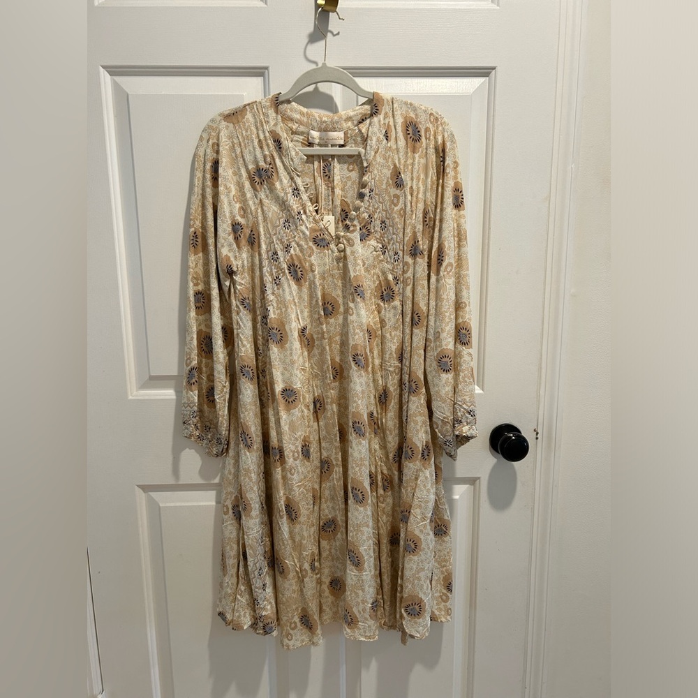 NWT Natalie Martin Fiore short dress size Medium, rayon